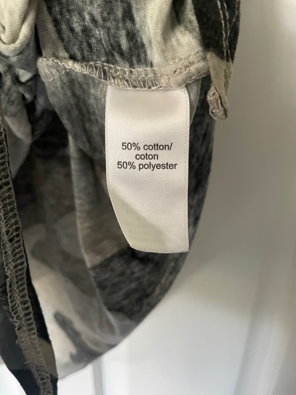 Maurices Gray and Charcoal Printed USA Top - Picture 3 of 5